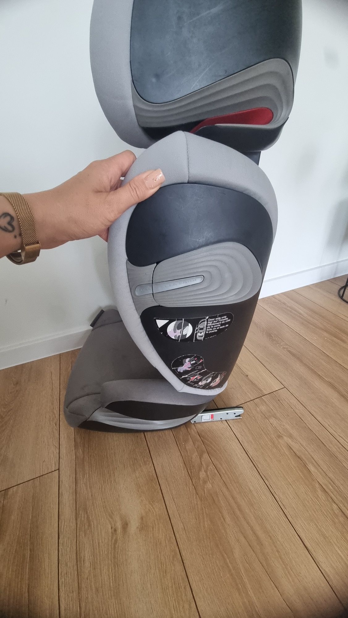 Fotelik samochodowy CYBEX SOLUTION S-FIX  15-36KG ISOFIX.
