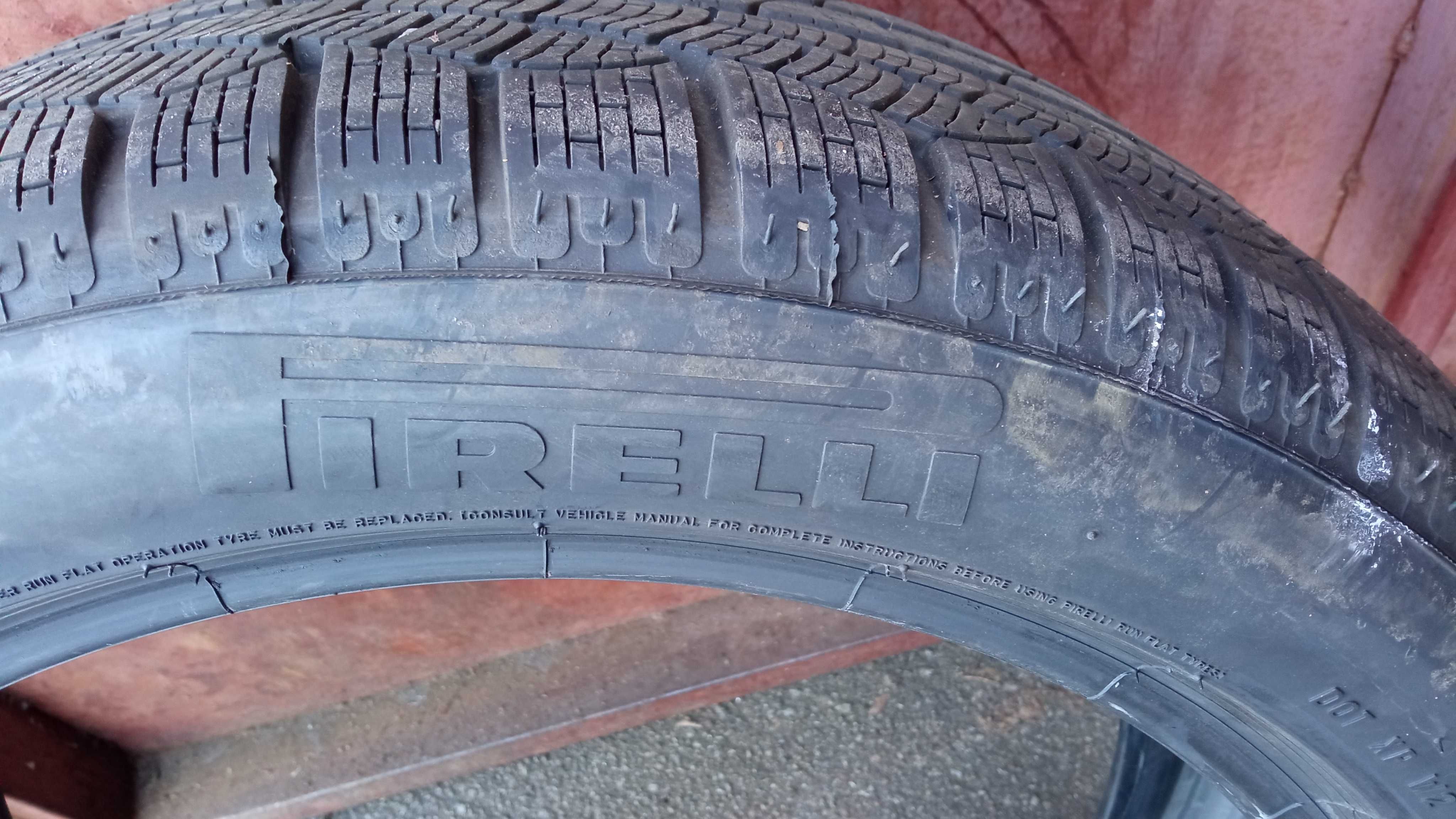 245/45 R19 PIRELLI WINTER SOTTOZERO б/у 7мм.RSC 102V - 2021 рік