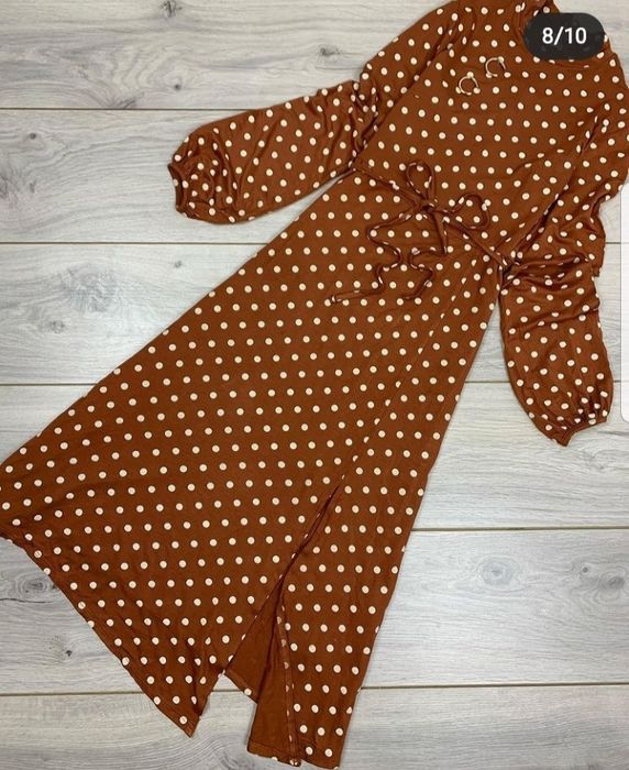 Трикотажные длинное платье