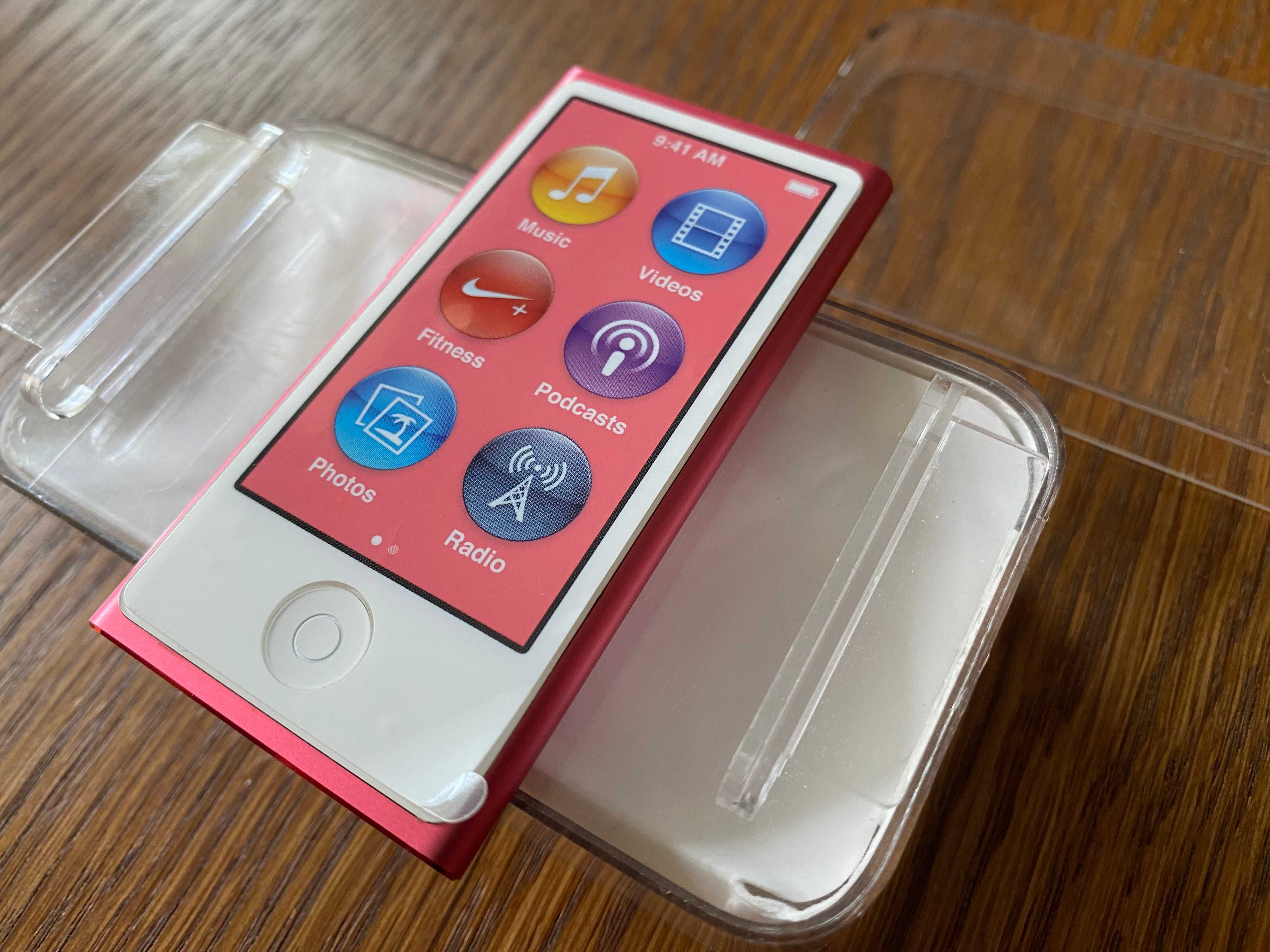 Apple iPod Nano 7G 16GB A1446 MD475LL/A Różowy Pink