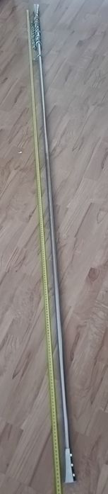 Karnisz satyna 254 cm,24 żabki