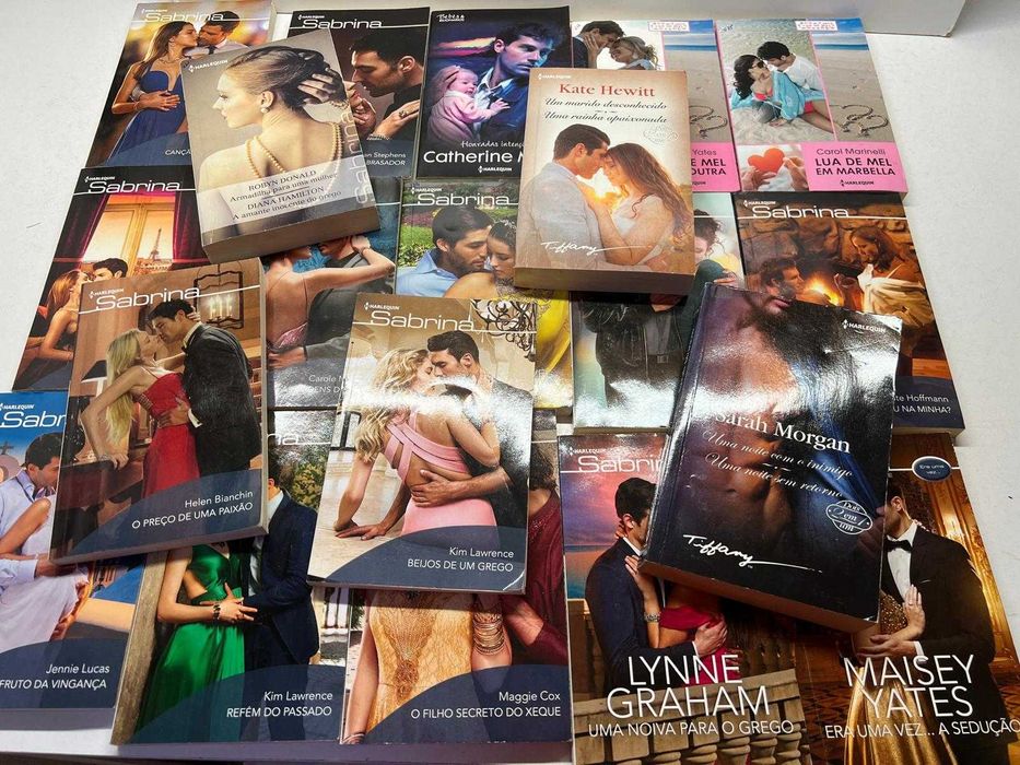 20 Livros Editora Harlequin (Sabrina) e outros