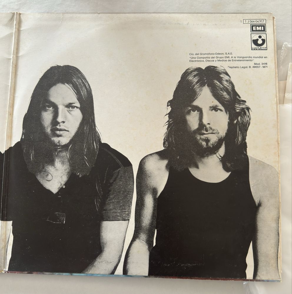 LP Meddle Pink Floyd 1971