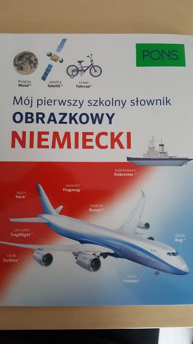 Mój pierwszy szkolny słownik OBRAZKOWY NIEMIECKI,nowy