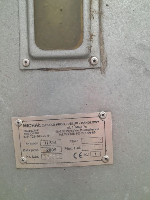 Silos Michał na pasze zbiornik bin paszowy