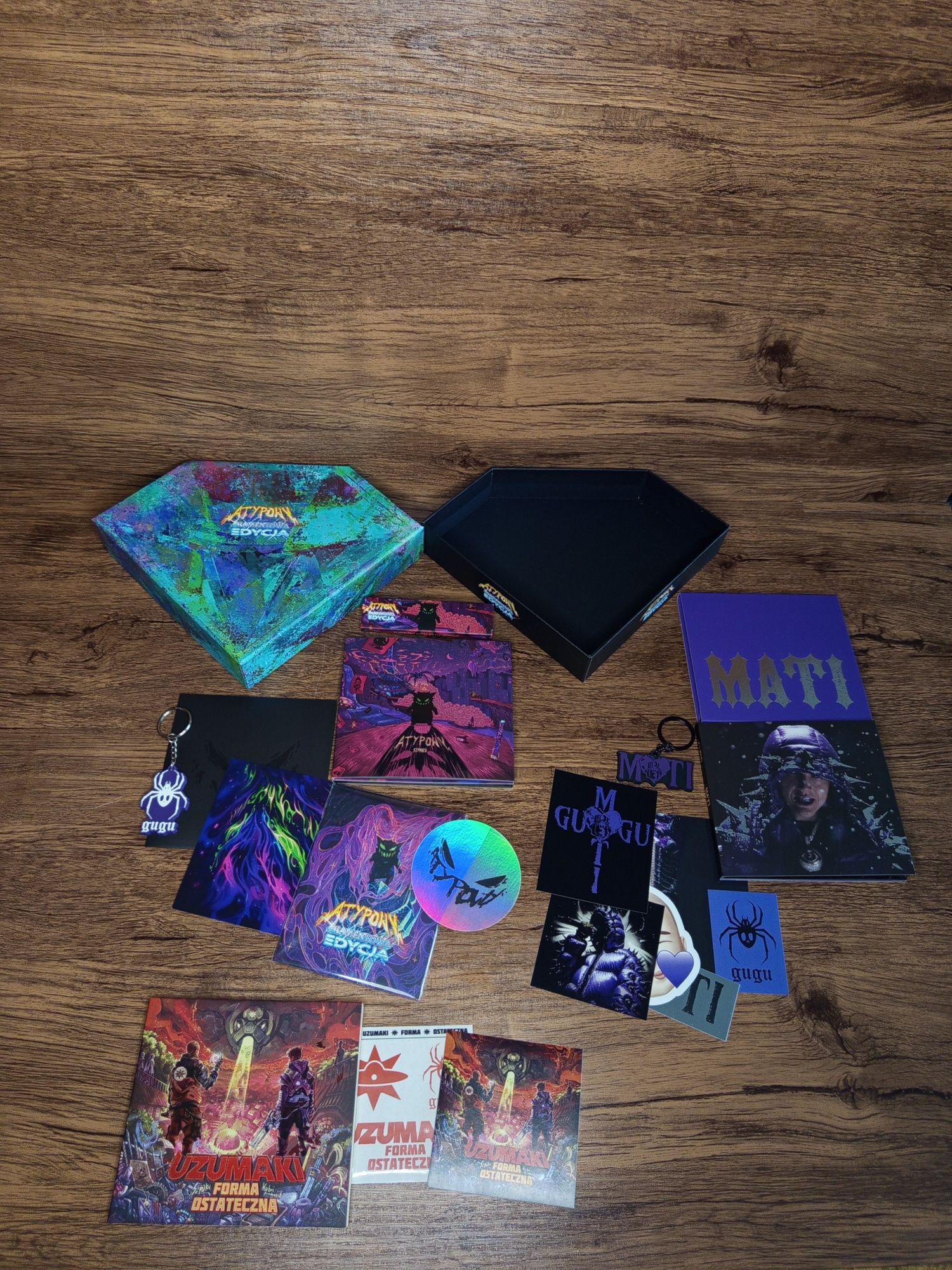 Zestaw płyt CD - Chivas, Szpaku, Oki, Gibbs, Kuqe, Taco, Asster, Kali