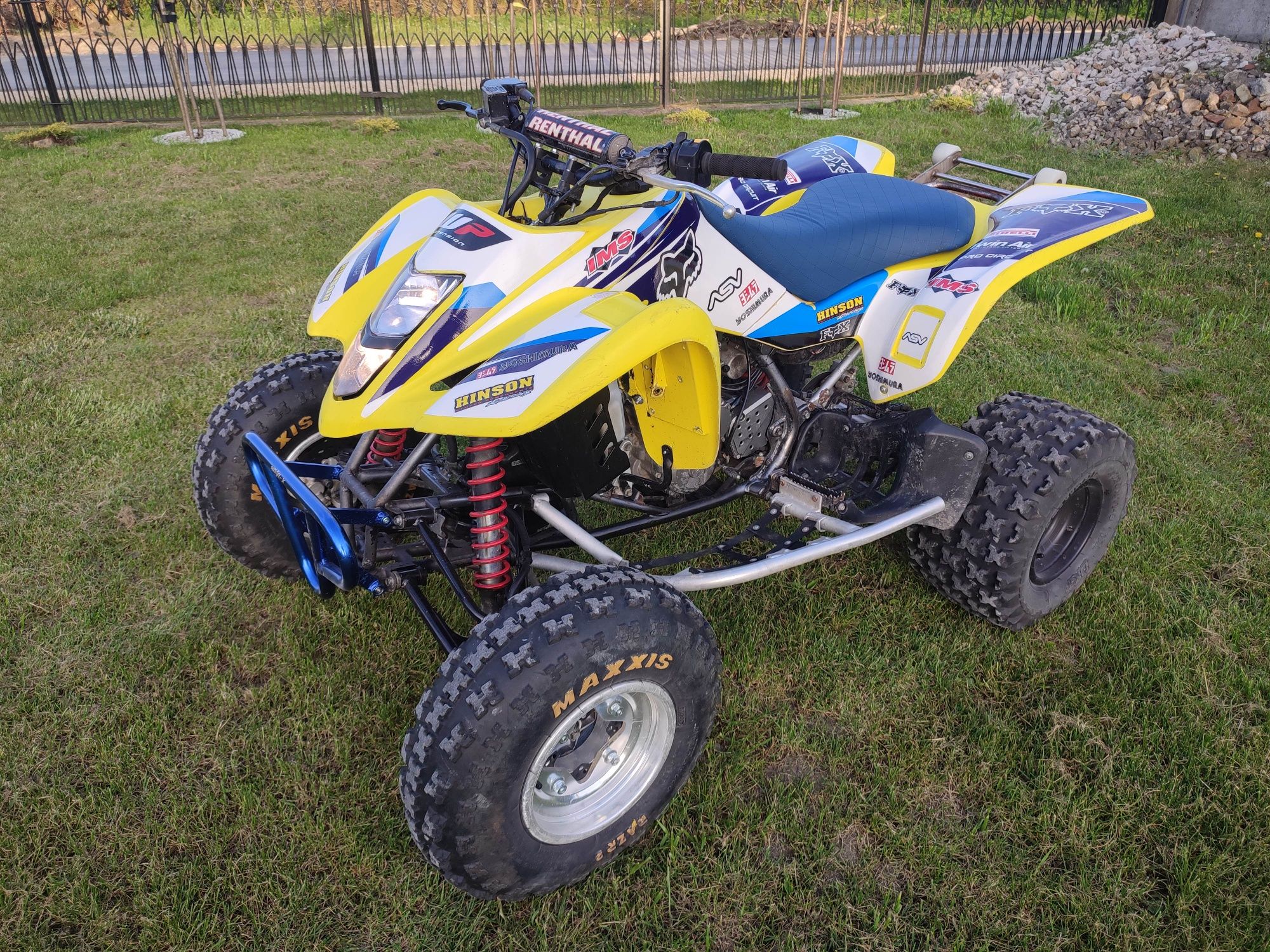 Suzuki Ltz kxf 400  bieg wsteczny  2008r