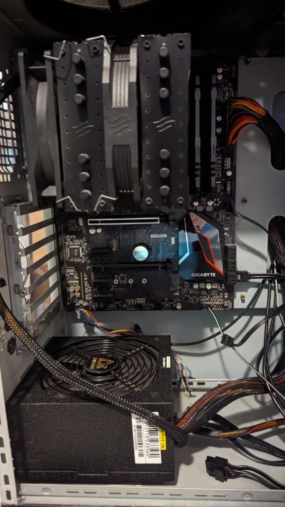 I5 9600kf, gigabyte Z390 gaming x
