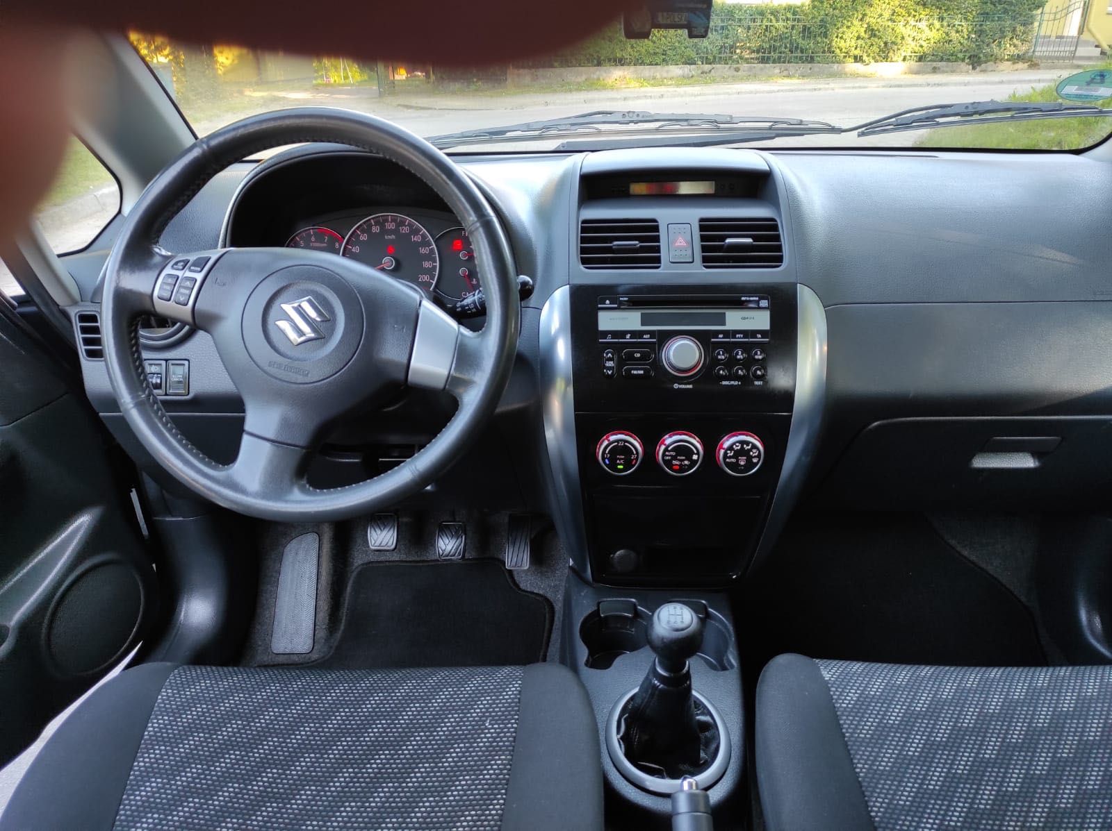 Suzuki SX4 1.6 16V 107KM 2008r. klima Key less go Alu super stan opłac
