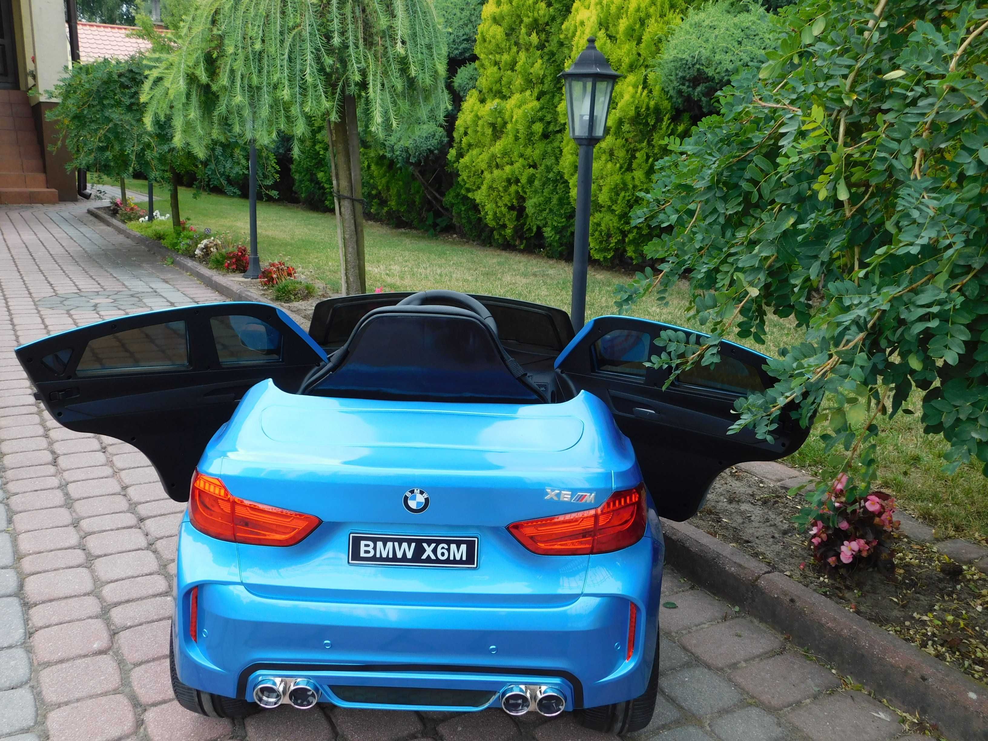 Auto na Akumulator BMW X6 M F16 Skóra EVA 90 Watt Samochód Lakierowane