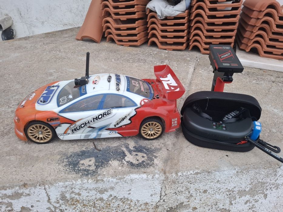 RC car 1.10 12v + oculos + camera 5.8ghz