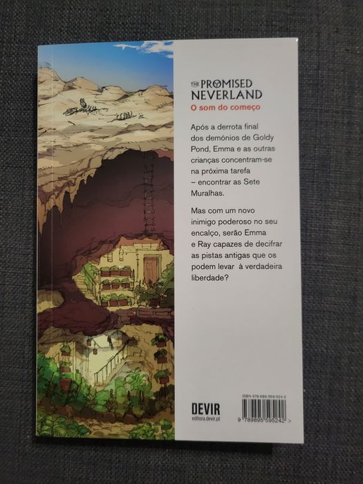 Promised Neverland 12 o som do começo Devir Mangá