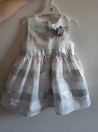 Sukienka niemowlęca elegancka SMYK  80cm