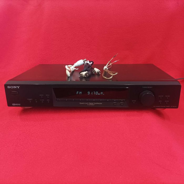 Sintonizador Tuner SONY ST-SE370 RDS - Vintage