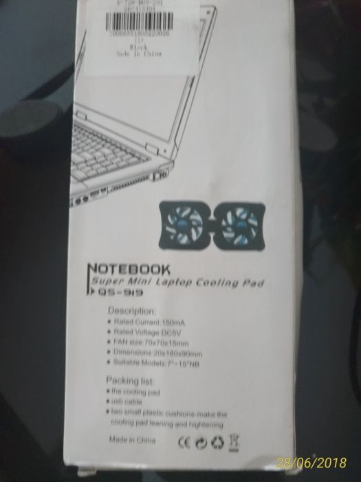 Base para portátil notebook com cooler