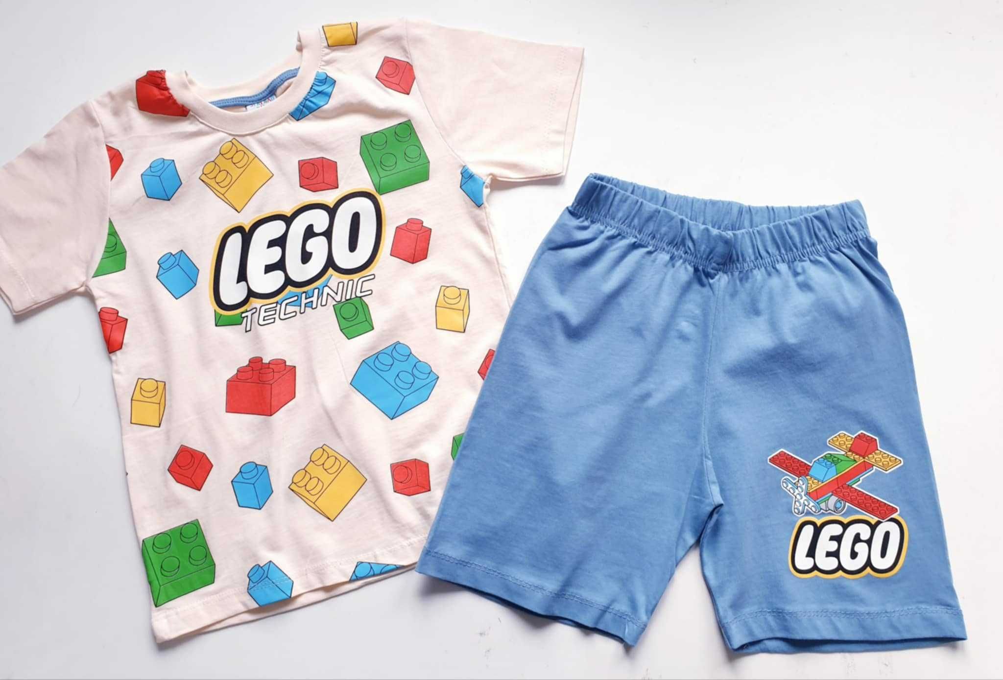 Lego nowy letni komplet dla chłopca kr spodenki 110 cm