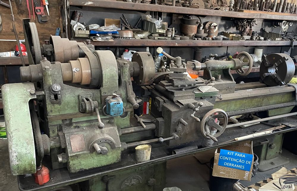 Torno mecânico - nova mecânica do ouro