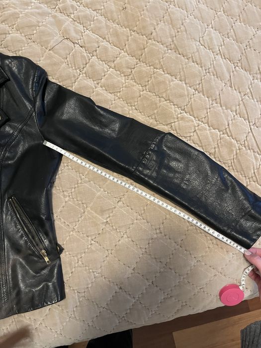 Skórzana kurtka rozmiar s