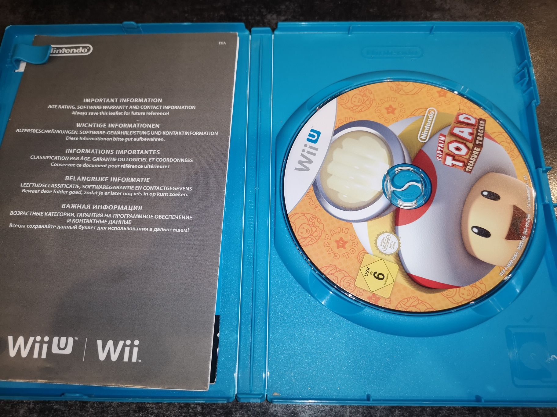 Captain Toad Wii U Nintendo gra ANG (możliwość wymiany) sklep
