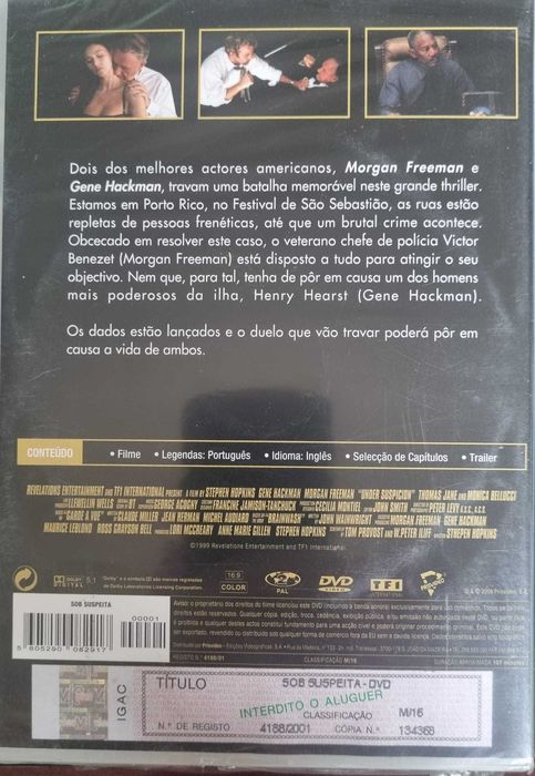 DVD Sob suspeita