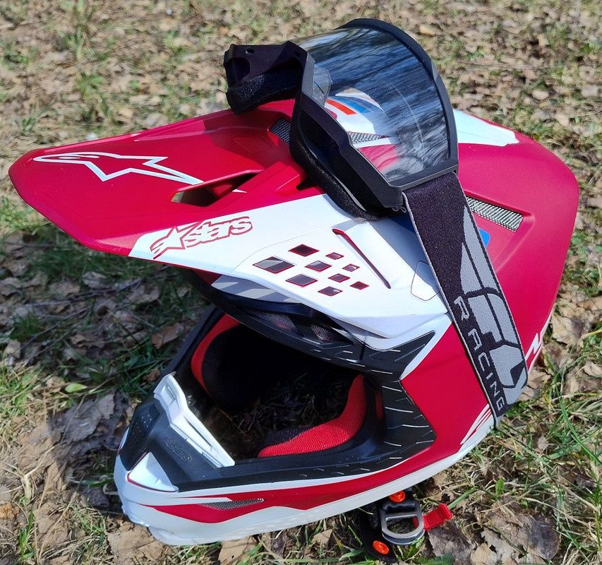 kask alpinestars supertech s-m8 cross enduro szczękowy