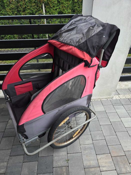 Riksza, przyczepka rowerowa