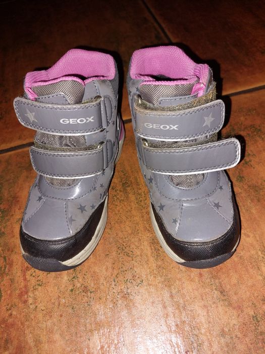 Buty zimowe śniegowce Geox rozmiar 27 świecące