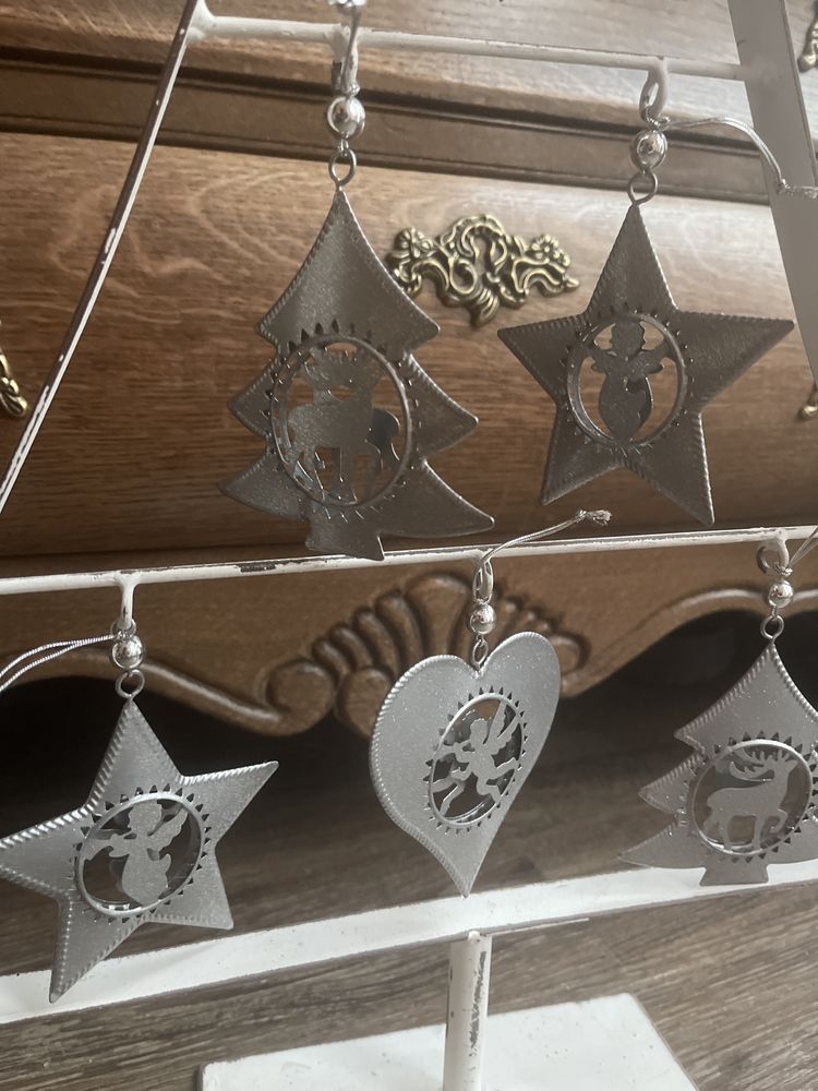 Boze Narodzenie metaloplastyka choinka na zawieszki Home&you