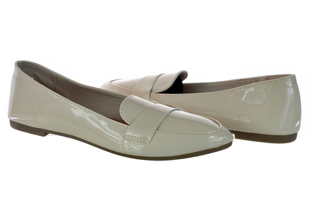 Rozmiar: 36 Baleriny Mokasyny Lakierki Eleganckie Buty Damskie 6357