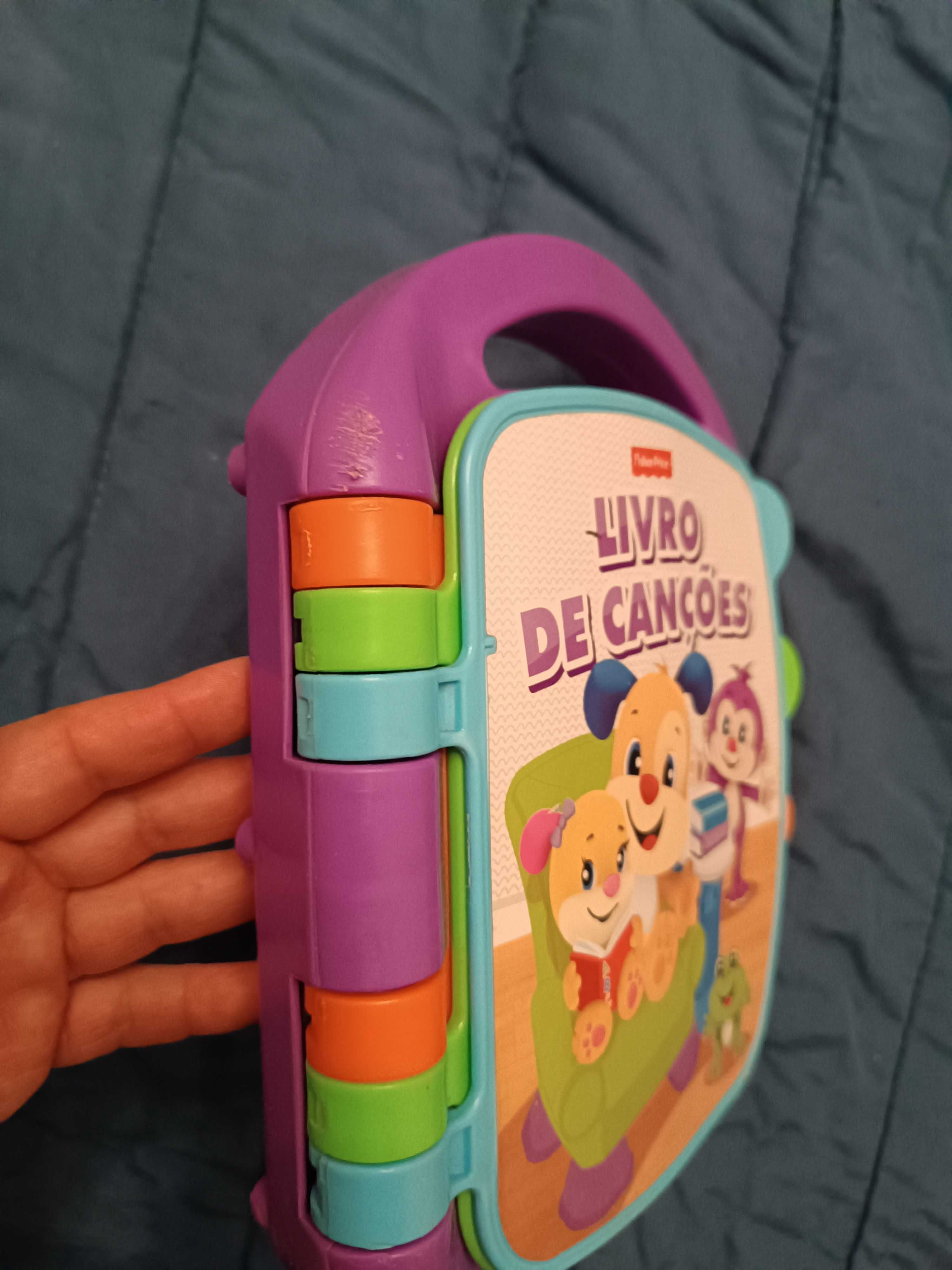 Livro de Canções do Cãozinho Aprender e Brincar Fisher Price (Usado)