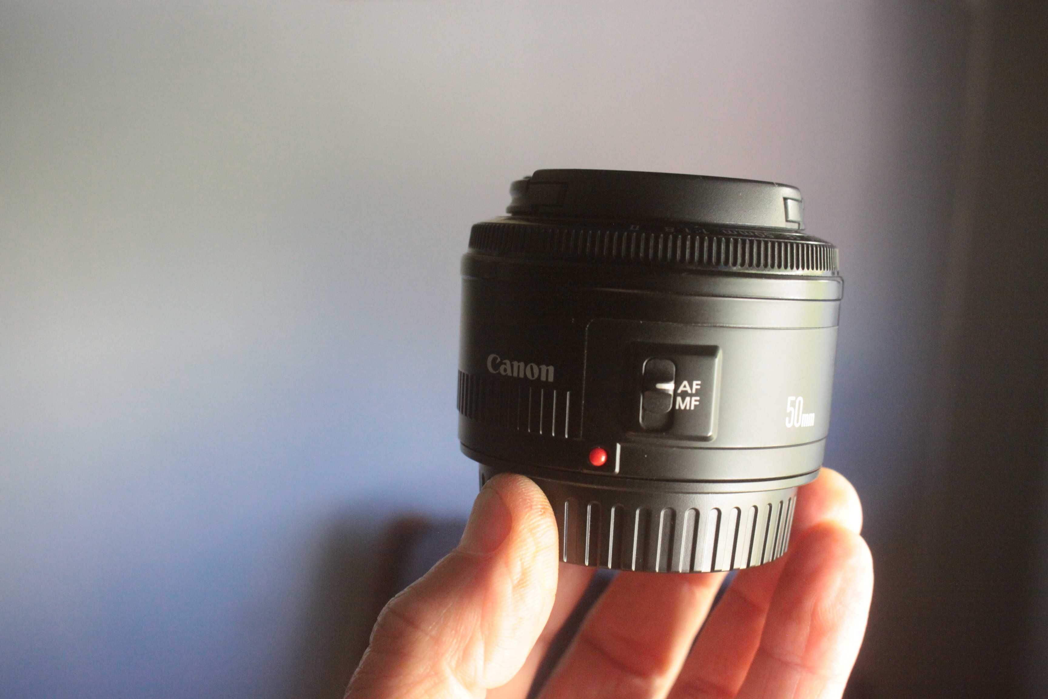 Objectiva Canon 50mm 1.8 serie II