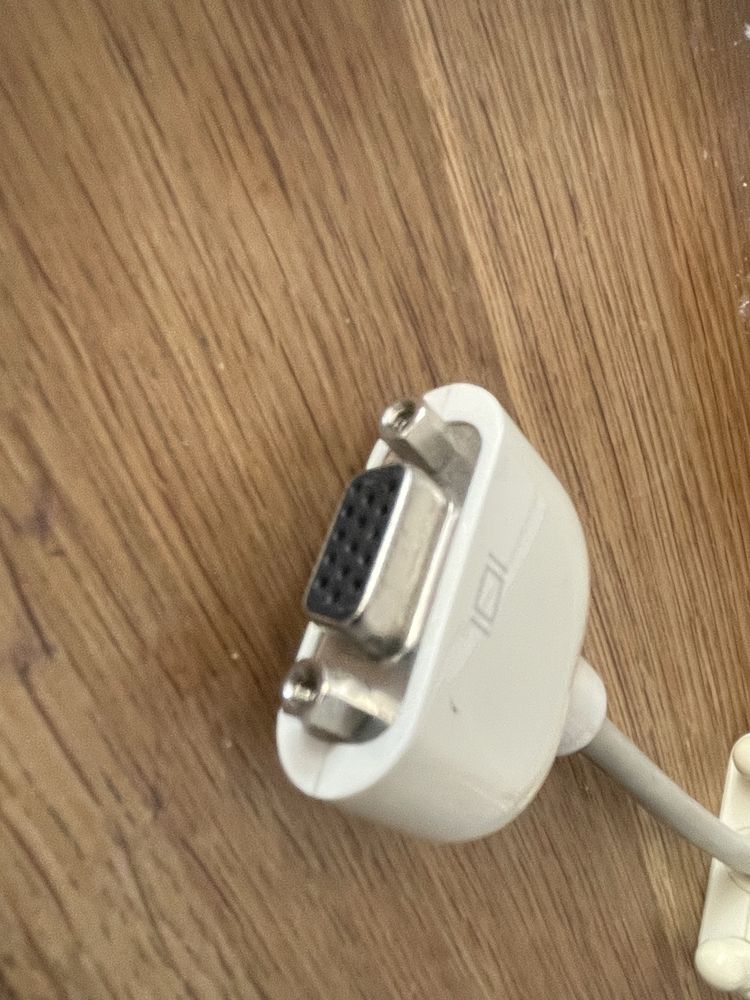 Przejściówka adapter  apple dvi vga