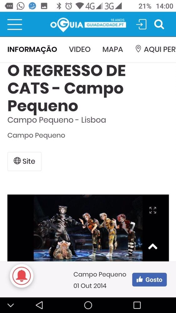 Roll up CATS - Original digressão 2014