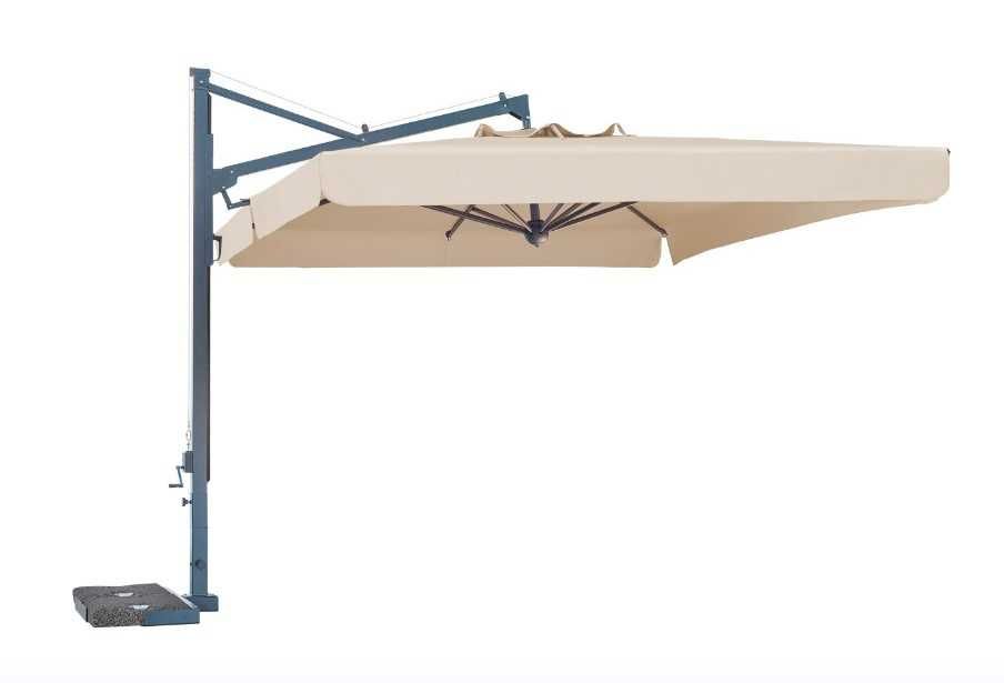 Parasol ogrodowy firmy Scolaro model Galileo Dark 3/4m