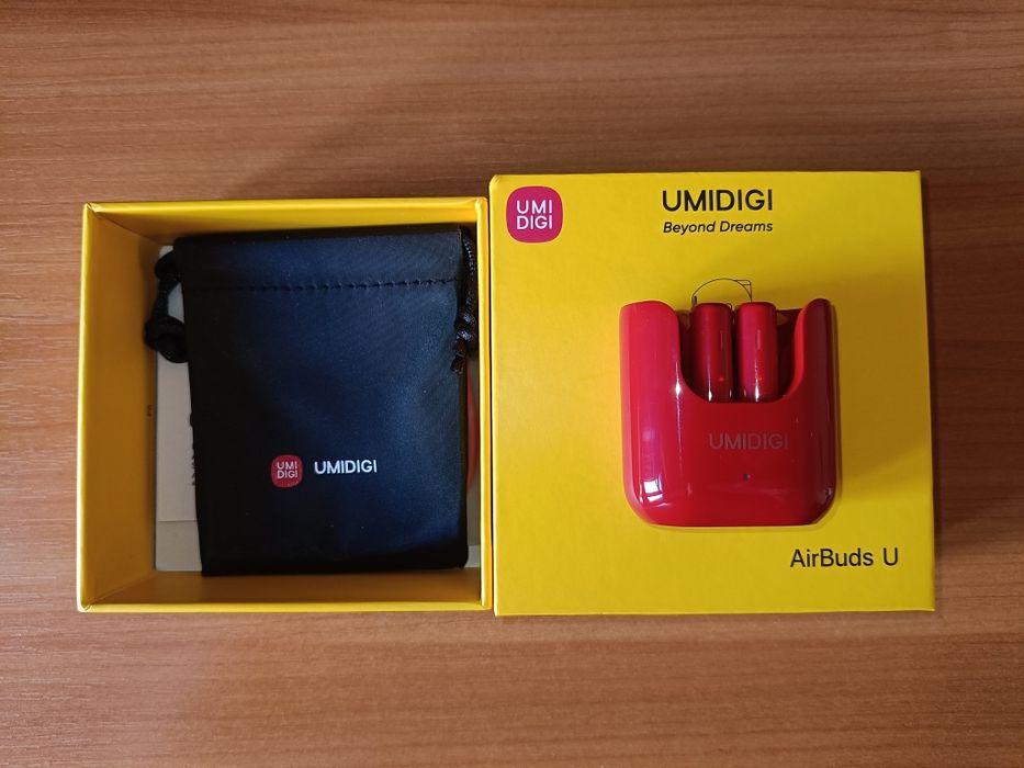 UMIDIGI AirBuds U • TWS Bluetooth 5.1 • ENC • 24 год музики • IPX5