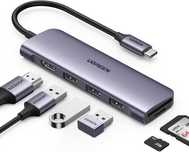 UGREEN Hub USB C - 6 em 1