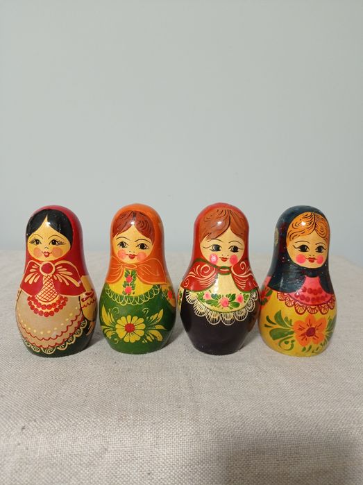 Матрёшки неразборные. Винтаж
