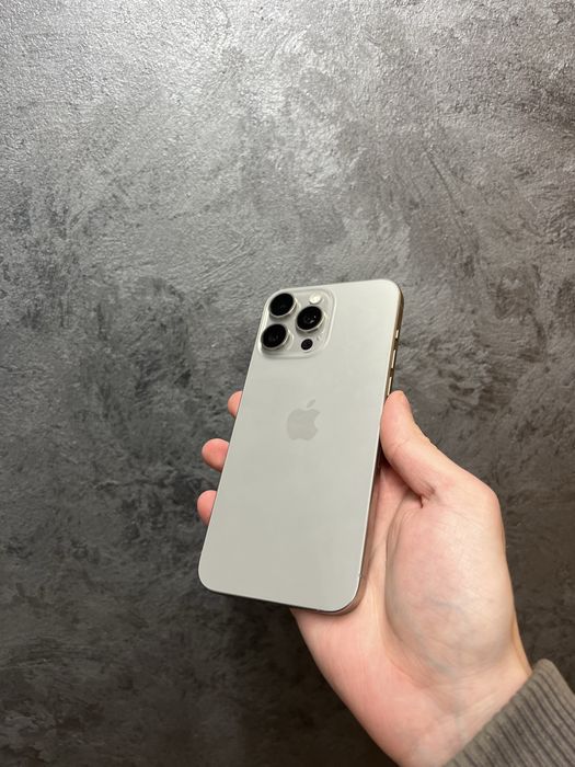 Б/у Iphone 15 Pro Max 512 Natural Titanium ідеальний стан