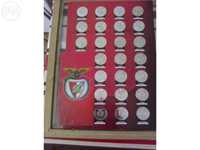 Medalhas - os três grandes do futebol português 1998 slbenfica - colec