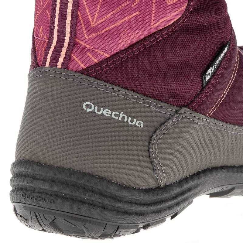 QUECHUA TIKA Buty Zimowe Damskie Śniegowce Kozaki Ocieplane NOWE # 37