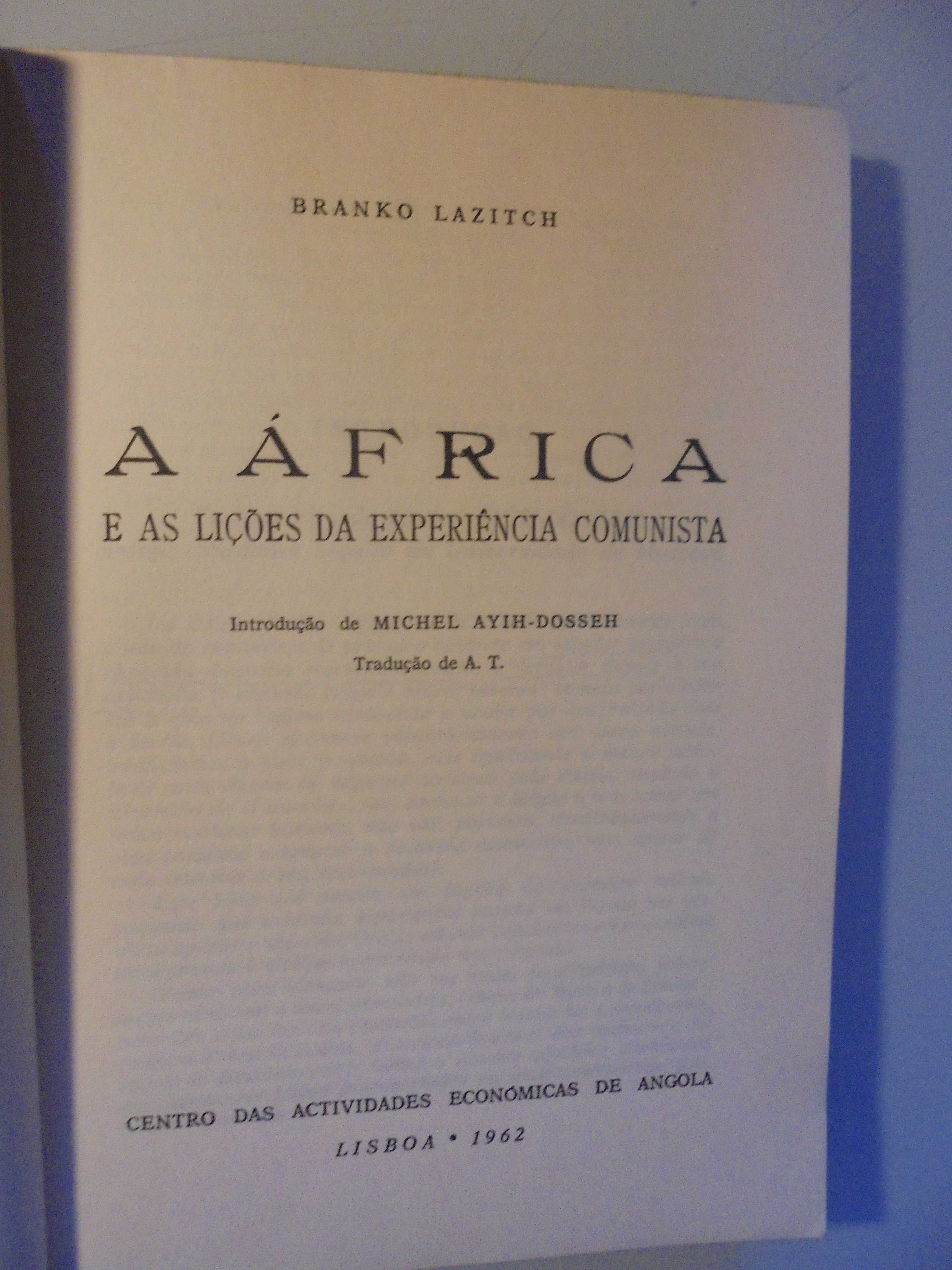 Lazitch (Branko);África e as Lições de Experiência Comunista