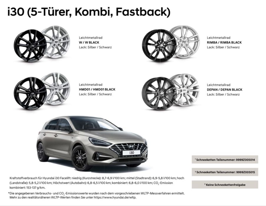 Nowe koła zimowe alufelgi 17 Hyundai i30 I30