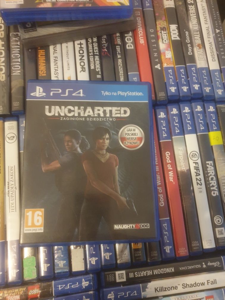 Uncharted PL zaginione dziedzictwo ps4 ps5 playstation 4 5