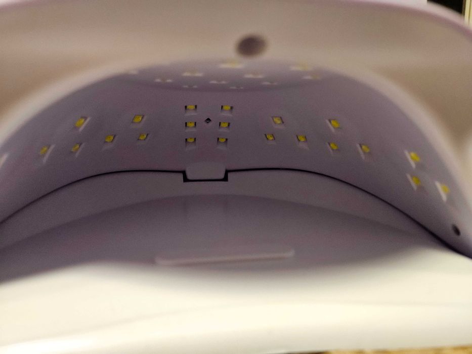OKAZJA Lampa uv manicure pochlaniacz pylu szablony do zelu suszarka