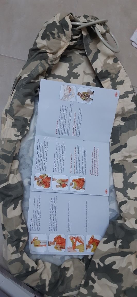 CHUSTA dla niemowlaka BeBeLuLu  HamaLulu
