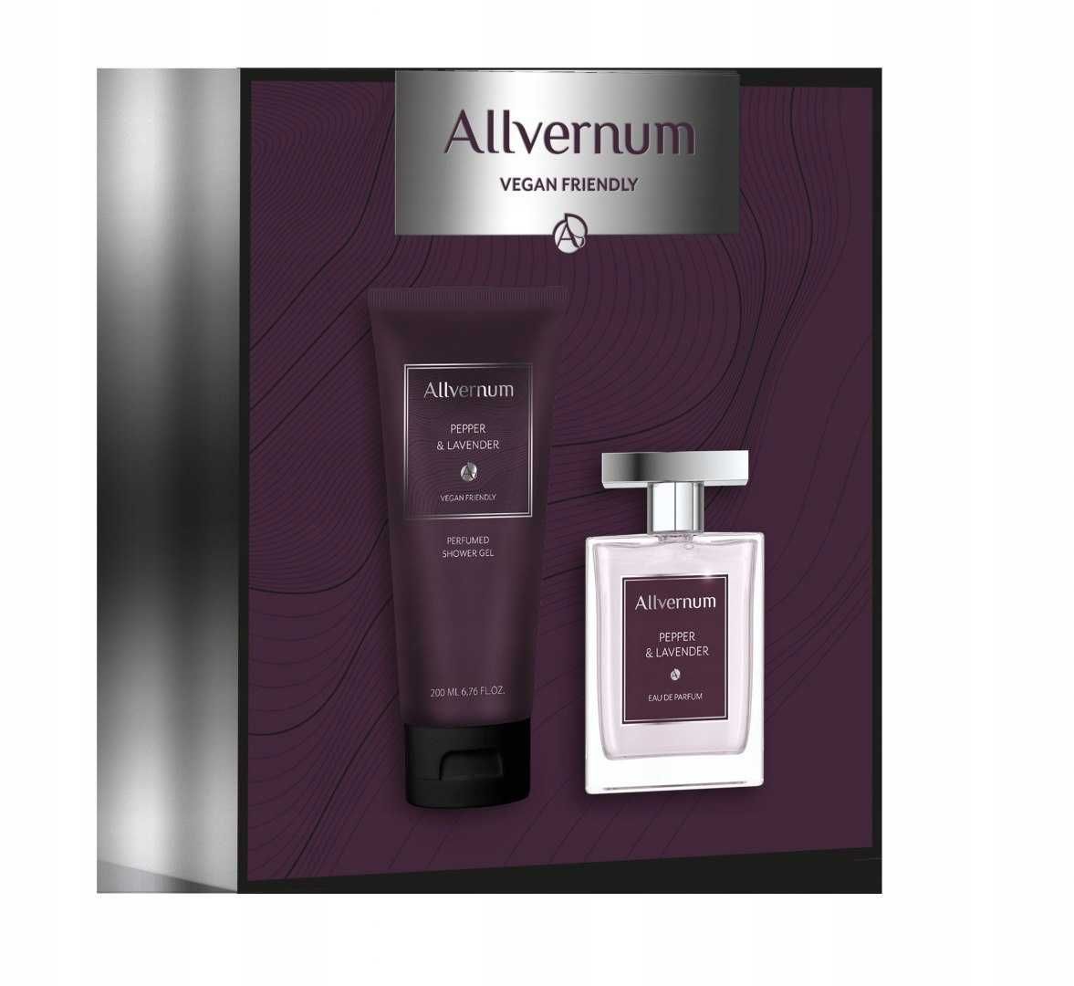 Perfumy męskie Allvernum pepper & lavender zestaw prezentowy