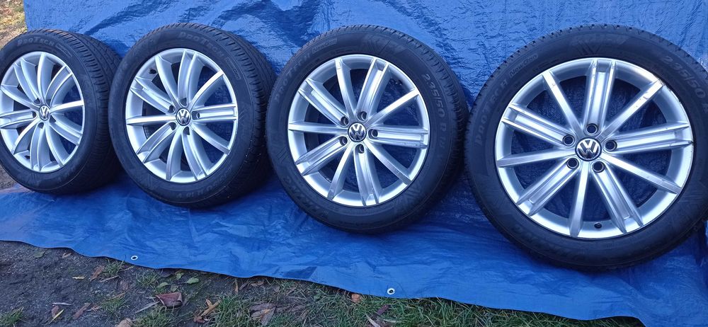 Felgi Koła Aluminiowe VW 235/50/R18 7.5mm 5x112 AUDI SKODA SEAT