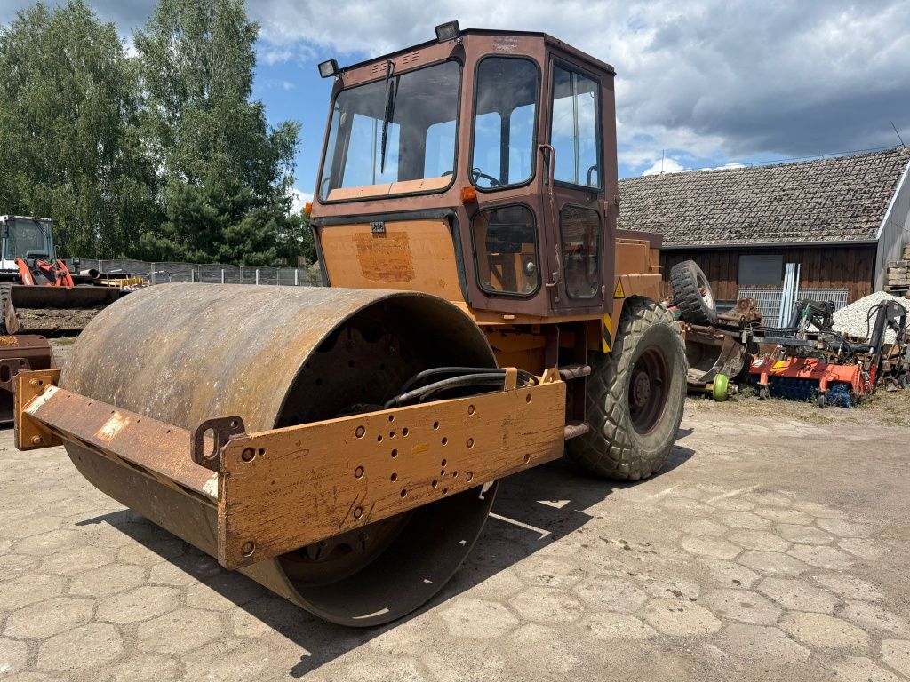 Walec drogowy Case guma stal z Niemiec