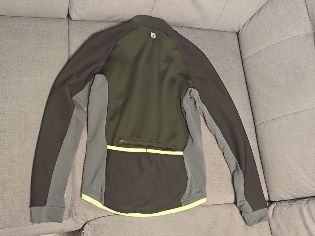Kurtka rowerowa dla dzieci Btwin 500 rozmiar 141 150
