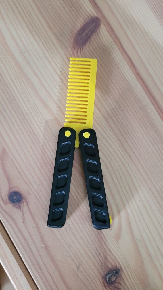 Grzebień motylkowy – Butterfly comb (druk 3D)